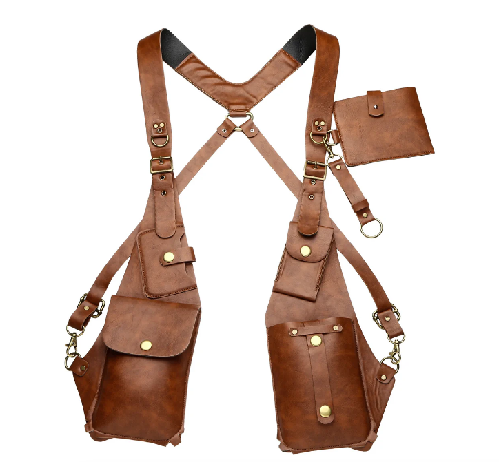 Medieval Steampunk Vintage Strap Underarm Shoulder Bag