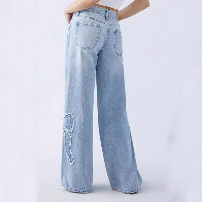 Straight-Leg Denim Jeans – Urban Street Style