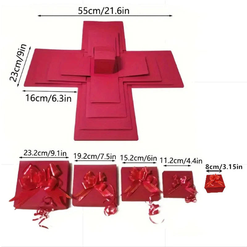 ⏰Christmas Limited Sale 60% OFF!!🎄 Surprise Explosion Gift Box Kit🎁