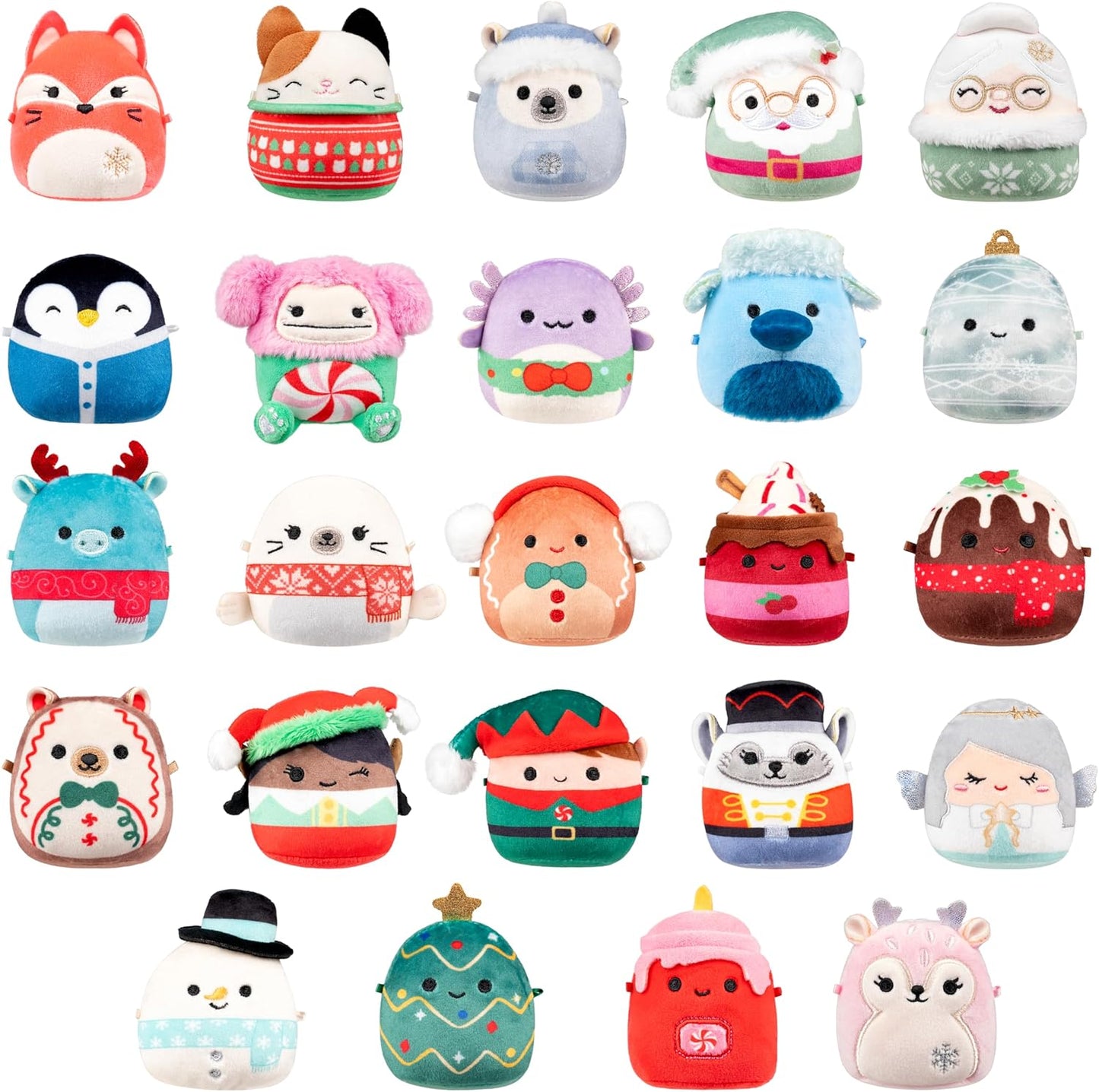 🎄Christmas Pre Sale 60% OFF🎅 -24 Day Holiday Plush Advent Calendar
