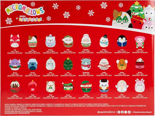 🎄Christmas Pre Sale 60% OFF🎅 -24 Day Holiday Plush Advent Calendar