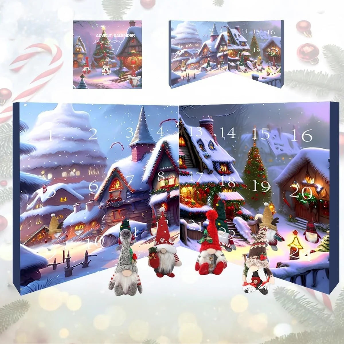 💥 LAST DAY SALE 50% OFF 💥2025 Christmas Elf Advent Calendar