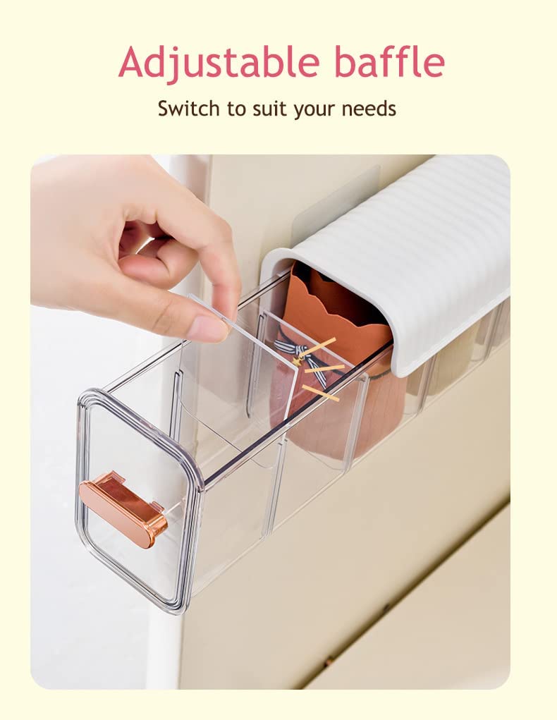 Socks Underwear Wall Mounted Drawer Organizer