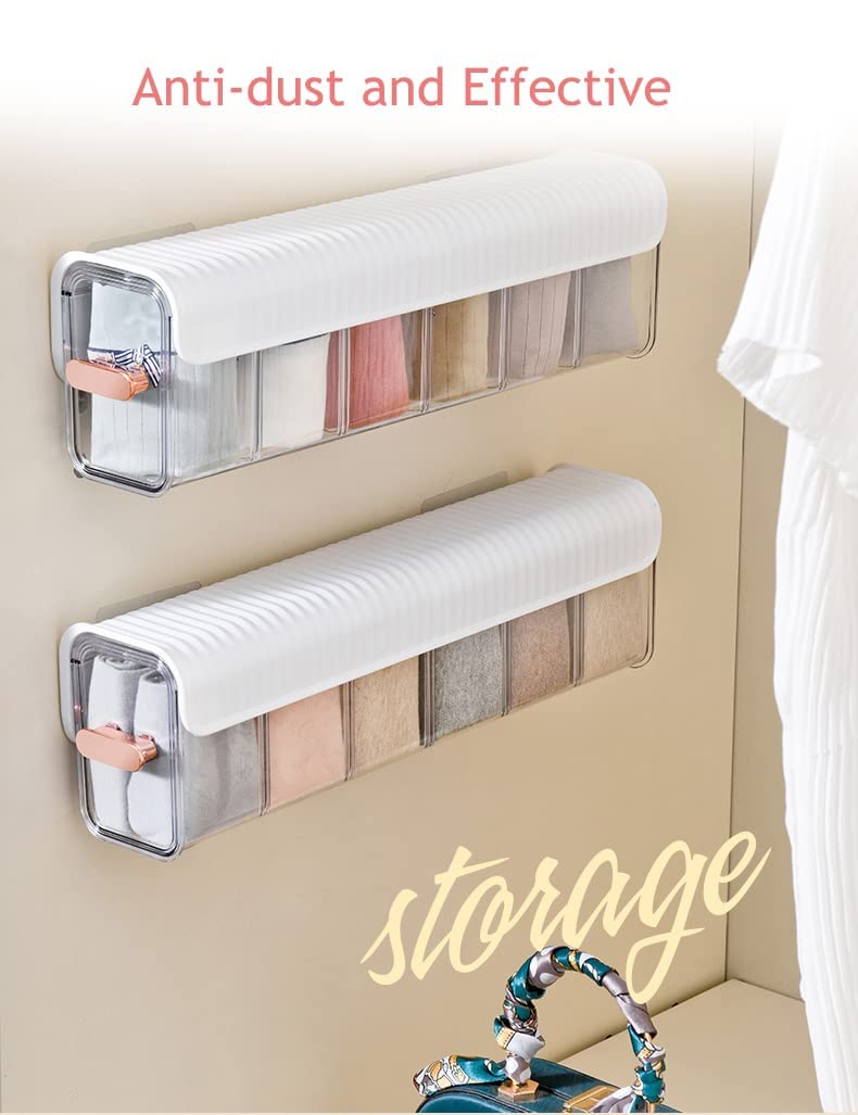 Socks Underwear Wall Mounted Drawer Organizer