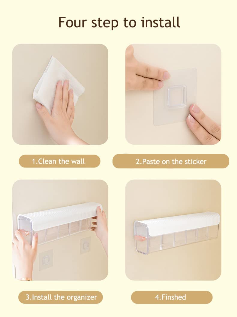 Socks Underwear Wall Mounted Drawer Organizer