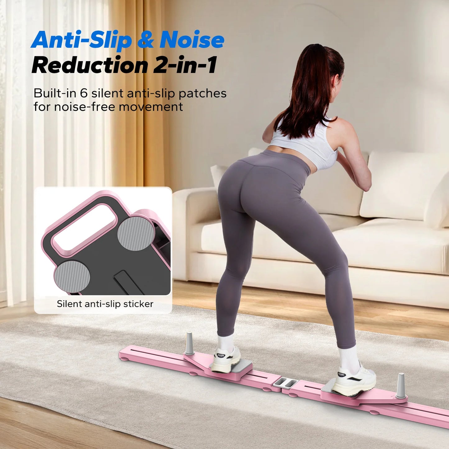 💥LAST DAY SALE 50% OFF🎄Multi-functional Adjustable Abdominal Exercise Board, Home Pilates Body Shaping Machine