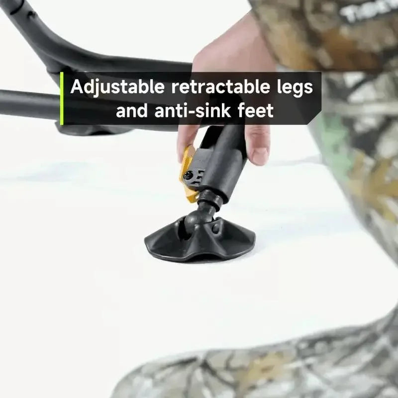 💥LAST DAY SALE 50% OFF🎄Heated Hunting Chair with Battery & Detachable Seat Cover