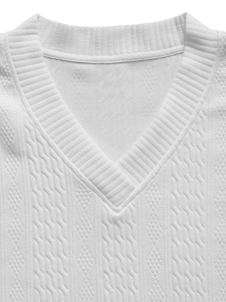 Men's Sports & Casual Stranded Jacquard Suit