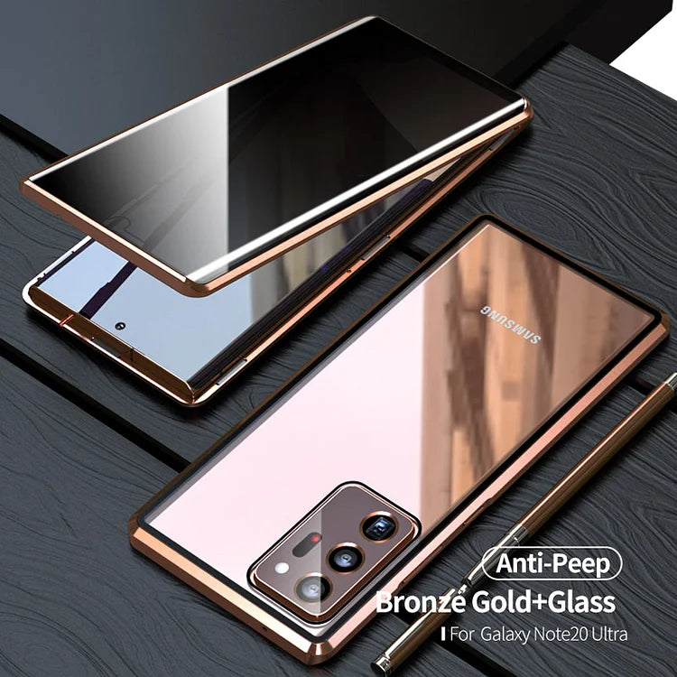 Magnetic Anti Peeping Privacy Phone Case For Samsung
