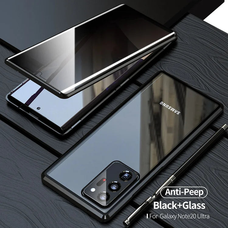 Magnetic Anti Peeping Privacy Phone Case For Samsung