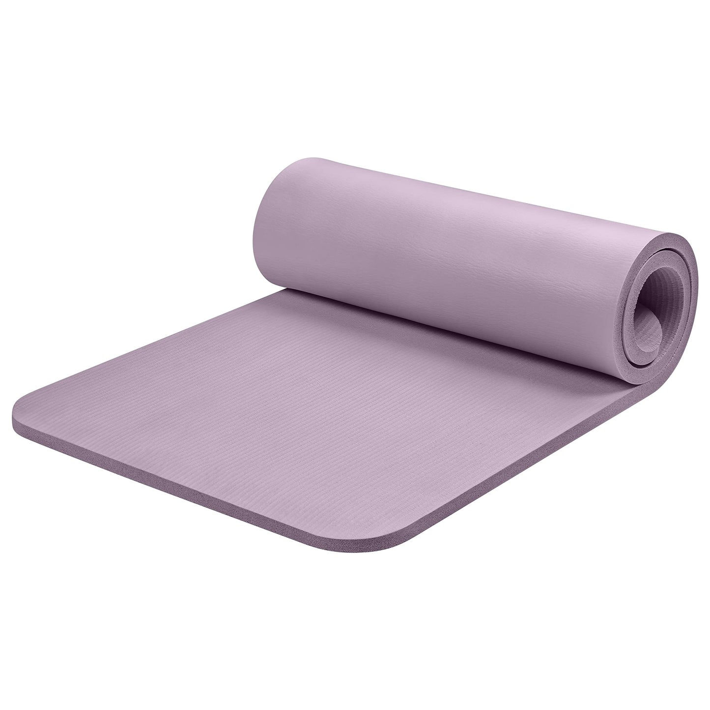 Non Slip Exercise Mat For Home Yoga, Pilates, Stretching, Floor & Fitness Workouts