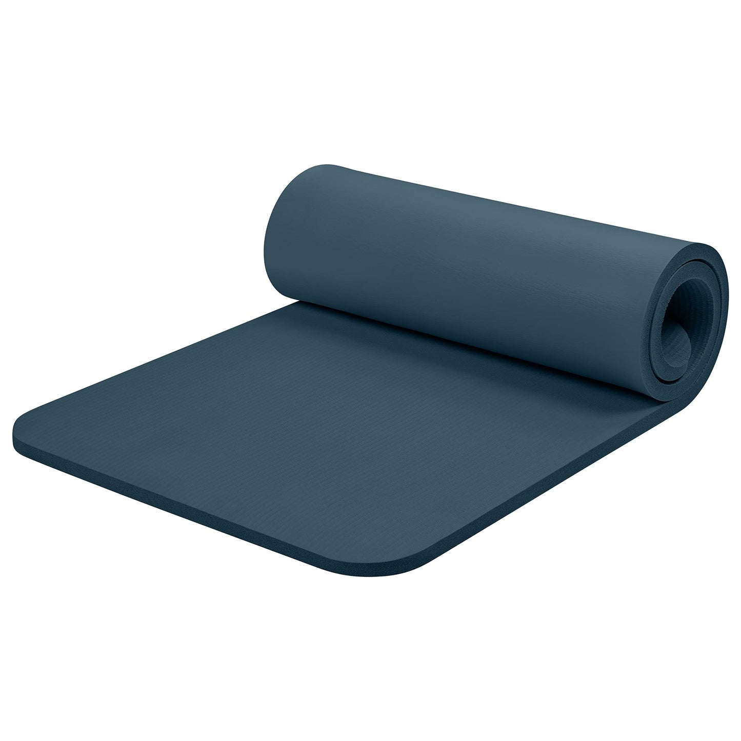 Non Slip Exercise Mat For Home Yoga, Pilates, Stretching, Floor & Fitness Workouts