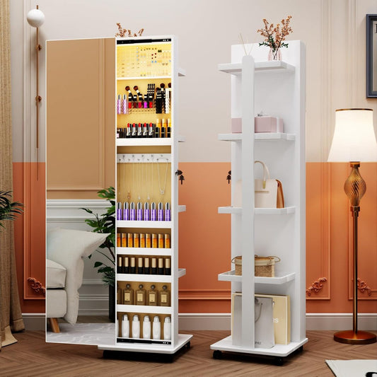 🎅🎄Christmas Sale 50% OFF 🎄Elva Beauty Rack Mirror✨