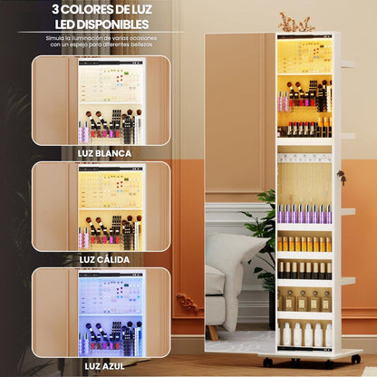 🎅🎄Christmas Sale 50% OFF 🎄Elva Beauty Rack Mirror✨