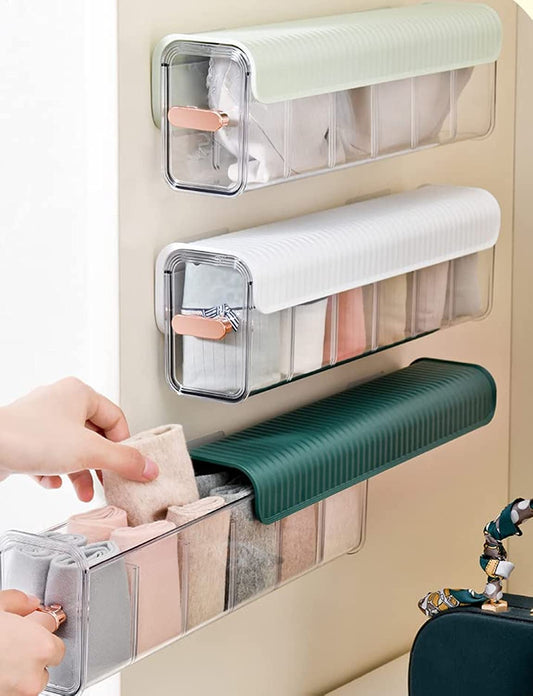 Socks Underwear Wall Mounted Drawer Organizer