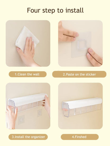 Socks Underwear Wall Mounted Drawer Organizer