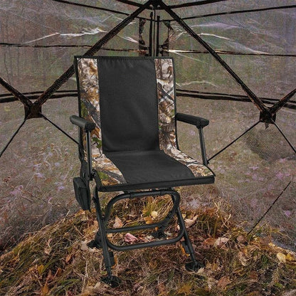 💥LAST DAY SALE 50% OFF🎄Heated Hunting Chair with Battery & Detachable Seat Cover
