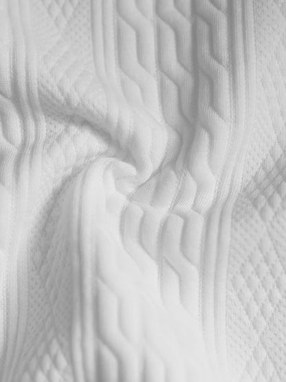 Men's Sports & Casual Stranded Jacquard Suit